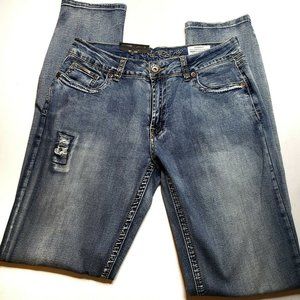 Carreli Distressed Sarah High Rise Skinny Jeans